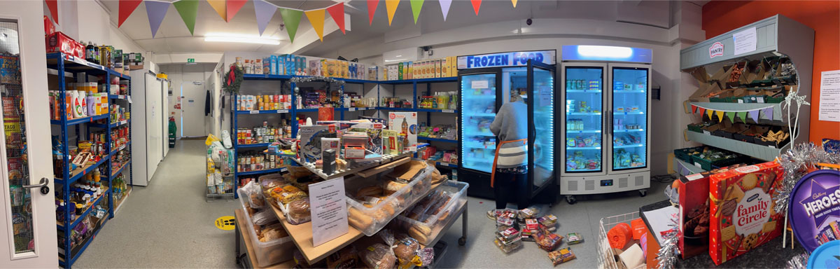 Inside Burgess Hill Pantry